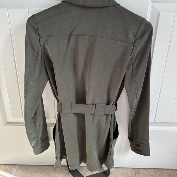 Banana republic olive/khaki green military utility jacket - Picture 8 of 9